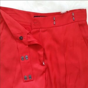 All Saints Credie Sky Red Trousers